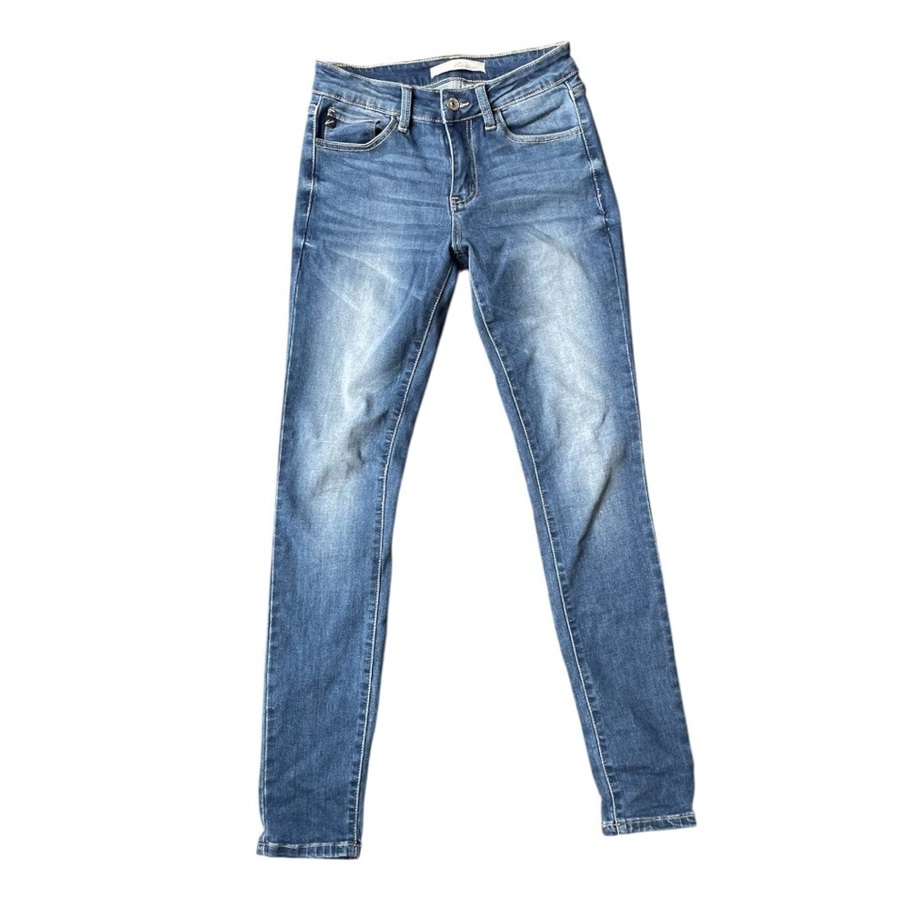 KanCan Women's Skinny Jeans in Blue